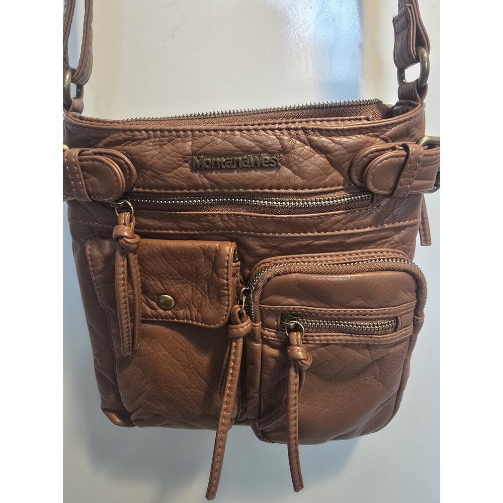 MontanaWest Crossbody Bag for Women Multi Pockets Medium Travel Purse ranch